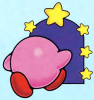 Kirby entering a Door