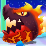 Flame Galboros in Kirby: Triple Deluxe