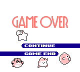 File:KDL2 Game Over Continue SGB.png