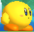 Yellow Kirby in Kirby's Return to Dream Land