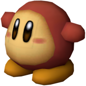 SSB3DS Waddle Dee model.png