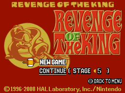 File:KSSU Revenge of the King Title Screen.png