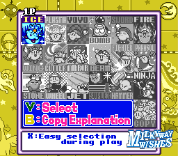 Kirby Super Star - All Copy Abilities 