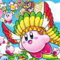 Wing Kirby in Find Kirby!! (World of Clouds)