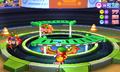 In Attack Riders, the scores of each player or team are always visible in the upper-right.