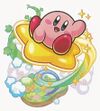 Kirby no Copy-toru Kirby Warp Star artwork.jpg