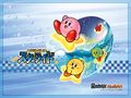 Japanese wallpaper based on Kirby Wave Ride