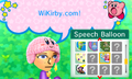 Kirby Speech Balloon