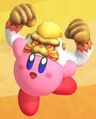 The Goriath Hat in Kirby Fighters 2