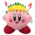 6 inches tall Wing Kirby plushie. Manufactured by San-ei.