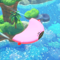 Nintendo Switch Online profile icon, depicting Arch Mouth Kirby