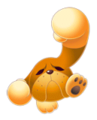 Box Boxer's sticker in Super Smash Bros. Brawl, using artwork from Kirby: Squeak Squad