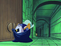 Meta Knight finds out Dedede's plot.