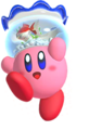 Render image of the Goldfish Bowl Rare Hat for Water in Kirby Fighters 2