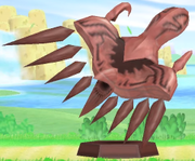 Stone sculpture from Kirby's Return to Dream Land