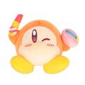 Makeup Play Waddle Dee plushie from the "Kirby Happy Morning" merchandise line, by San-ei