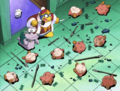 King Dedede and Escargoon find their soldiers scattered after the dog escapes.