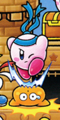 Suplex Kirby in Find Kirby!! (The Great Cave Offensive)