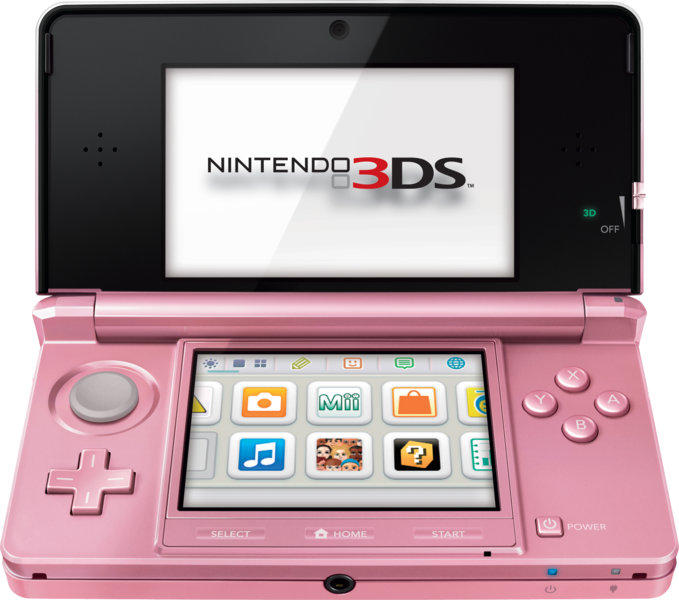 File:Nintendo 3DS pink.png