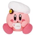 Kirby Café Chef Kirby plush made by Ichiban Kuji