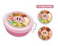 "Kirby" Ekiben box from the "Kirby Pupupu Train" merchandise, featuring two Invincible Candy rolls