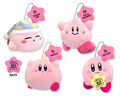 First set of mascot plushies of various Kirbys, created for Kirby's 30th Anniversary