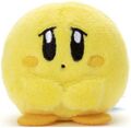 Yellow Kirby plush from the "Kirby: MinimaginationTOWN" merchandise series
