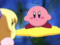 Kirby sets off to deal with the Destroya.