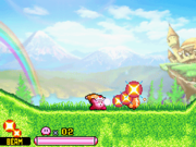Beam Kirby attacks a Hot Head
