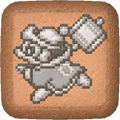 Pixel King Dedede Character Treat from Kirby's Dream Buffet