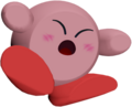 Kirby's Screen KO from Super Smash Bros. for Wii U, which uses a separate model