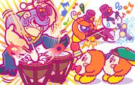 Kirby 25th Anniversary Orchestra Concert prelude, where Chilly accidentally freezes his trumpet