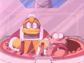 The SlicerDicer begins to overheat and King Dedede and Escargoon soon find themselves being cooked alive.