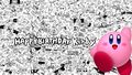 An official collage of fan-made illustrations commemorating Kirby's 22nd birthday on Miiverse