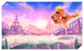 Concept art of Landia's battle arena
