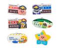 Name badge collection from the "Kirby Pupupu Train" 2020 events