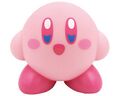 Soft vinyl figure of Kirby for Kirby's Pupupu Market, by Ensky