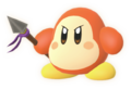 In-game artwork of Colossal Spear Waddle Dee
