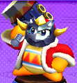 King Dedede's Masked Dedede Mask in Kirby Battle Royale