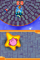 Kirby manages to ram into Spinni