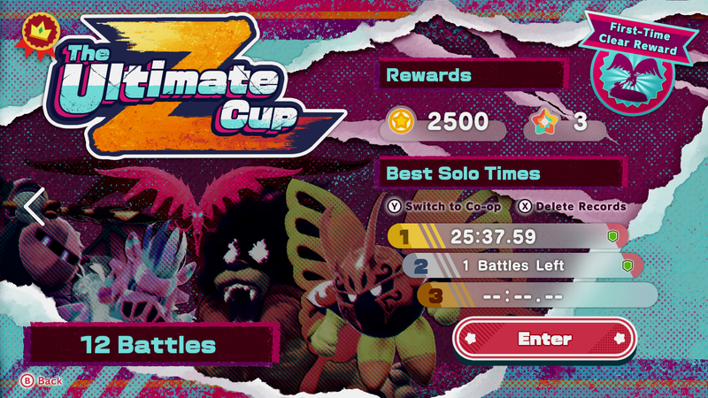 File:KatFL Colosseum The Ultimate Cup Z menu screenshot.png