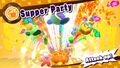 Kirby uses Supper Party; a more powerful version of Cook Potluck.