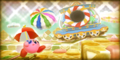 Lollipop Tank trying to fire at Parasol Kirby