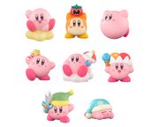 These little Kirby figurines (and also a Waddle Dee except that one is misprinted and all yellow), gifted for my birthday in 2025