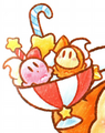 The Deluxe Parfait in Kirby: The Strange Sweets Island