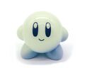 "Vol 5 - Iceberg" soft vinyl figure of Kirby from the "Kirby Art Soft Vinyl Collection" merchandise line