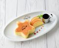 The ワープスターパンケーキ mini (Warp Star Pancake mini) Kirby Café dish