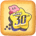 30th Anniversary Logo Character Treat from Kirby's Dream Buffet