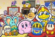 New Year's Day 2023, featuring a toy of Kirby with a Waddle Doo costume in the background