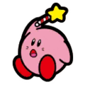 Star Rod Kirby sticker from Kirby: Planet Robobot